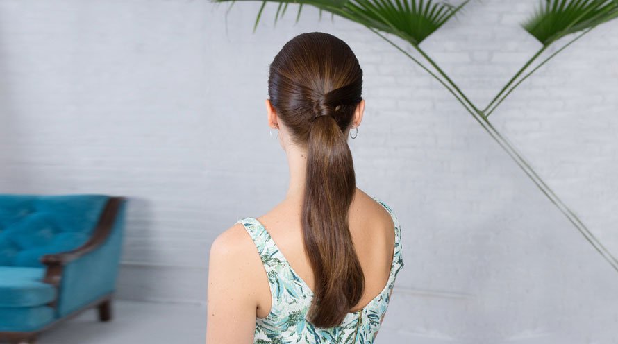 Sleek Ponytail